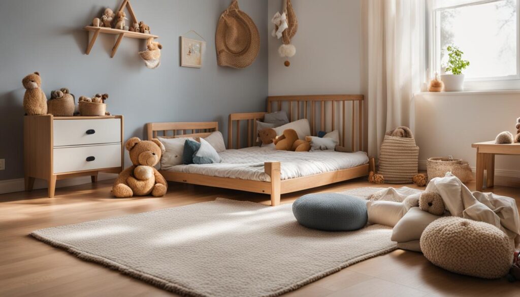 montessori floor bed for toddlers
