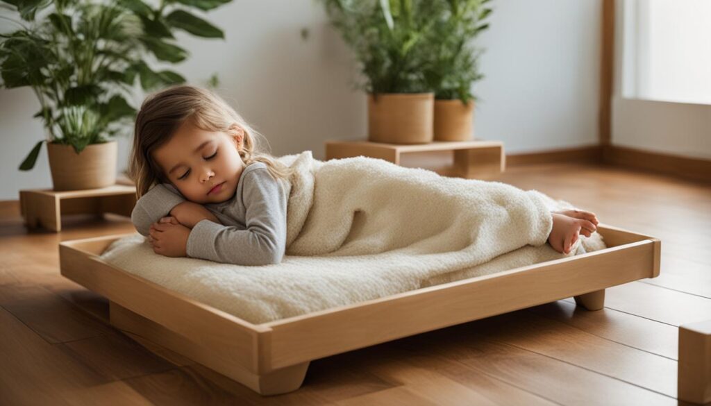montessori floor bed philosophy