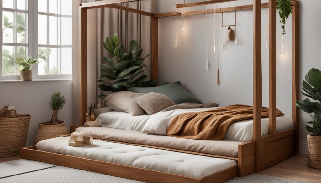 montessori frame bed