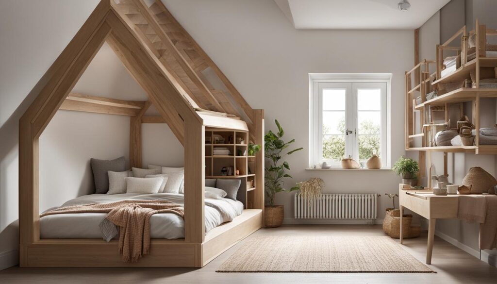 montessori house bed frame