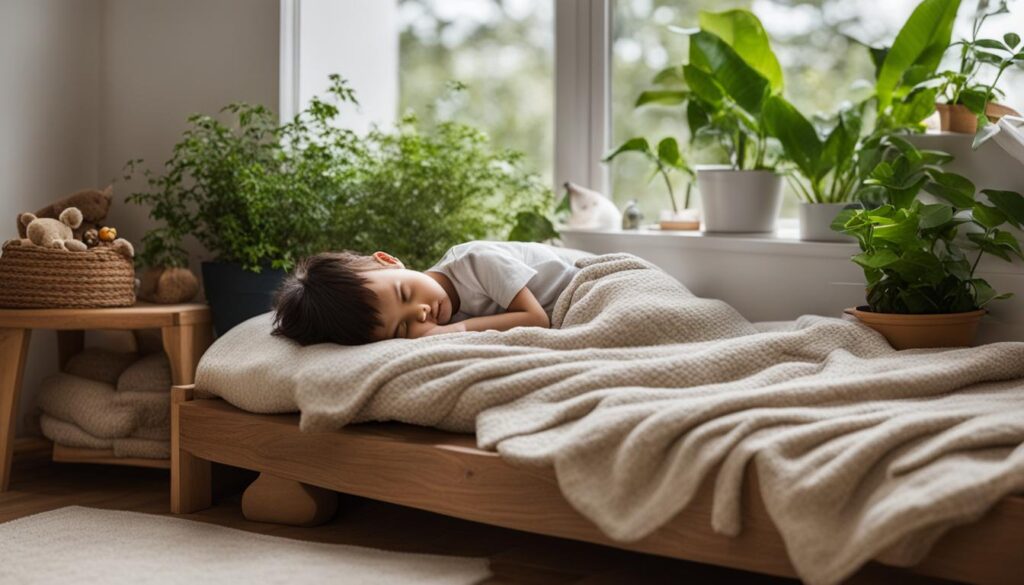 montessori method bed