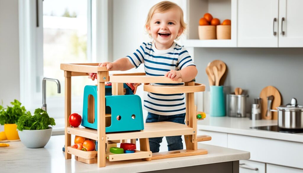 adjustable learning tower