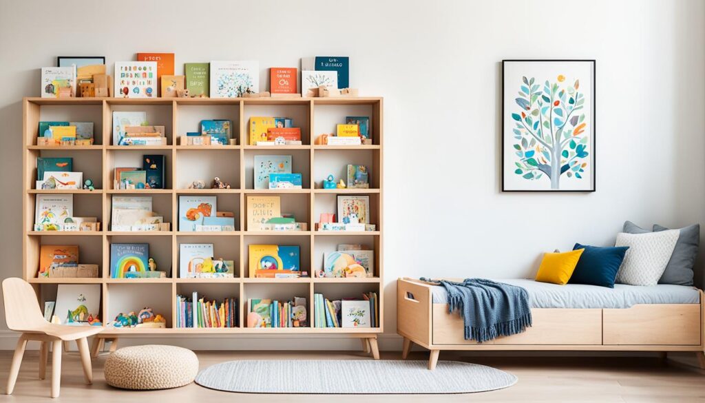montessori book shelves