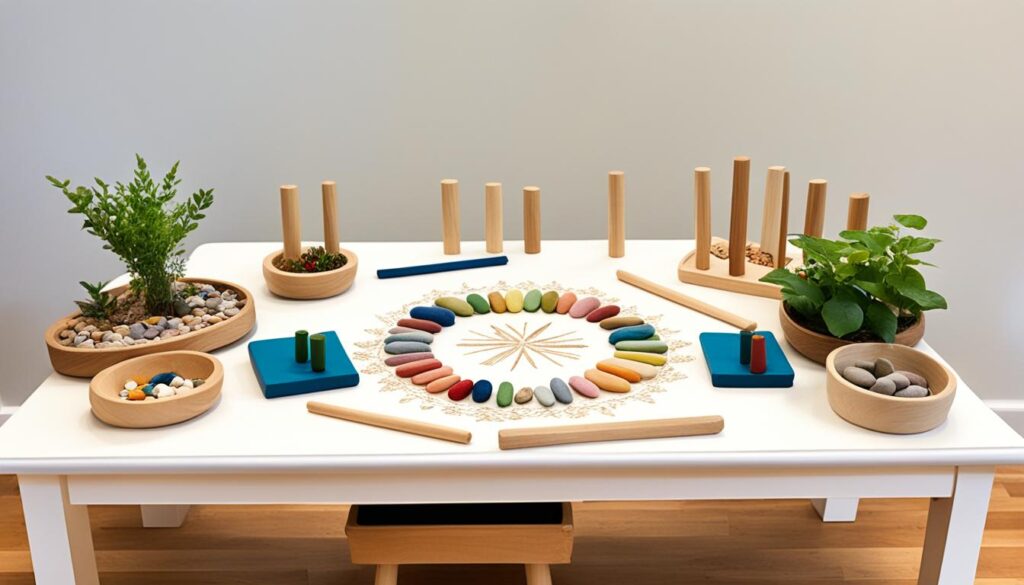 montessori peace table