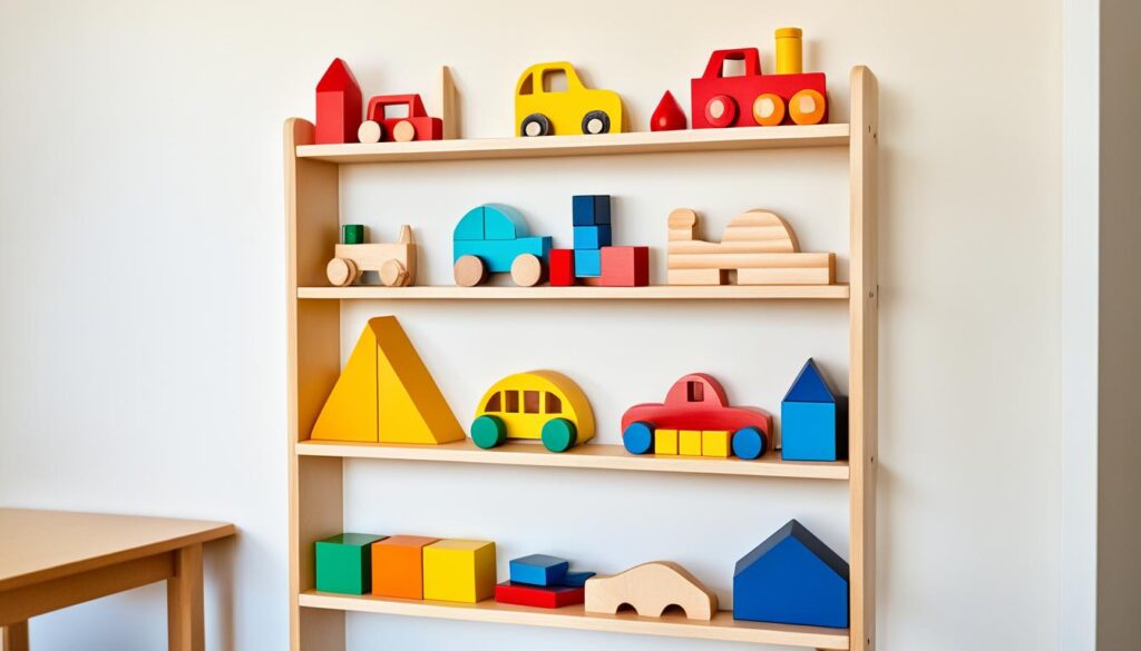 montessori play shelf