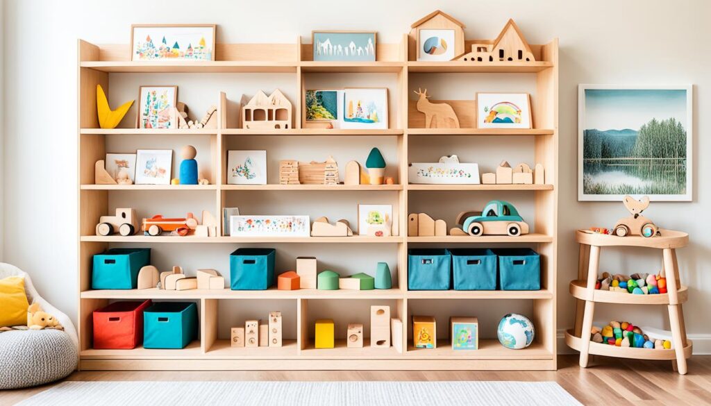 toddler bookshelf for montessori